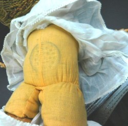 1940 reliable baby doll body